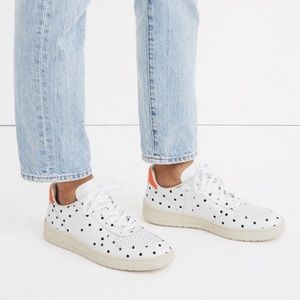 Madewell x Veja Leather V-10 Sneakers in Polka Dot